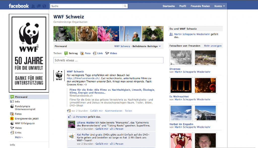 Facebook-WWF